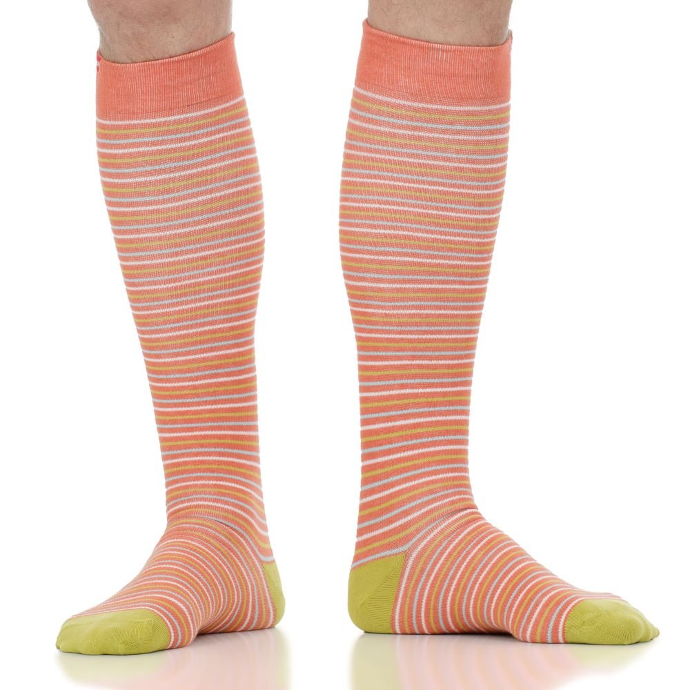 Pinstripe (Cotton Compression Socks) VIM & VIGR - AskSAMIE: Answers for Accessibility