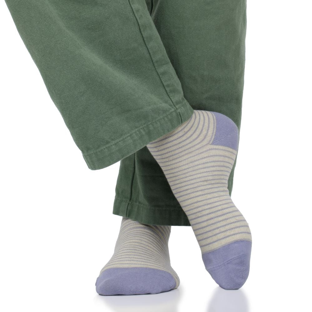 Pinstripe (Cotton Compression Socks) VIM & VIGR - AskSAMIE: Answers for Accessibility