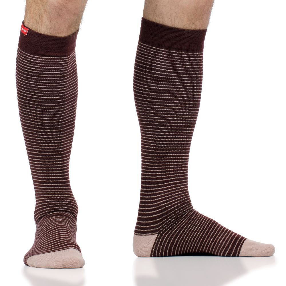 Pinstripe (Merino Wool Compression Socks) VIM & VIGR - AskSAMIE: Answers for Accessibility