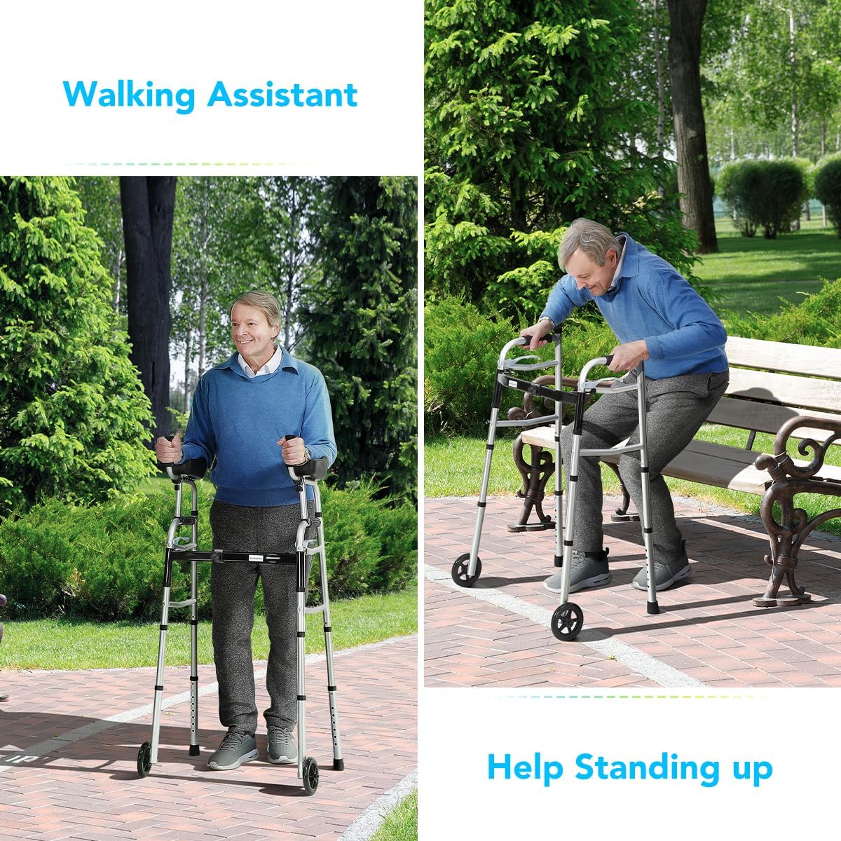 Platform Walker | 2 Arm Supports Oasis Space - AskSAMIE: Answers for Accessibility