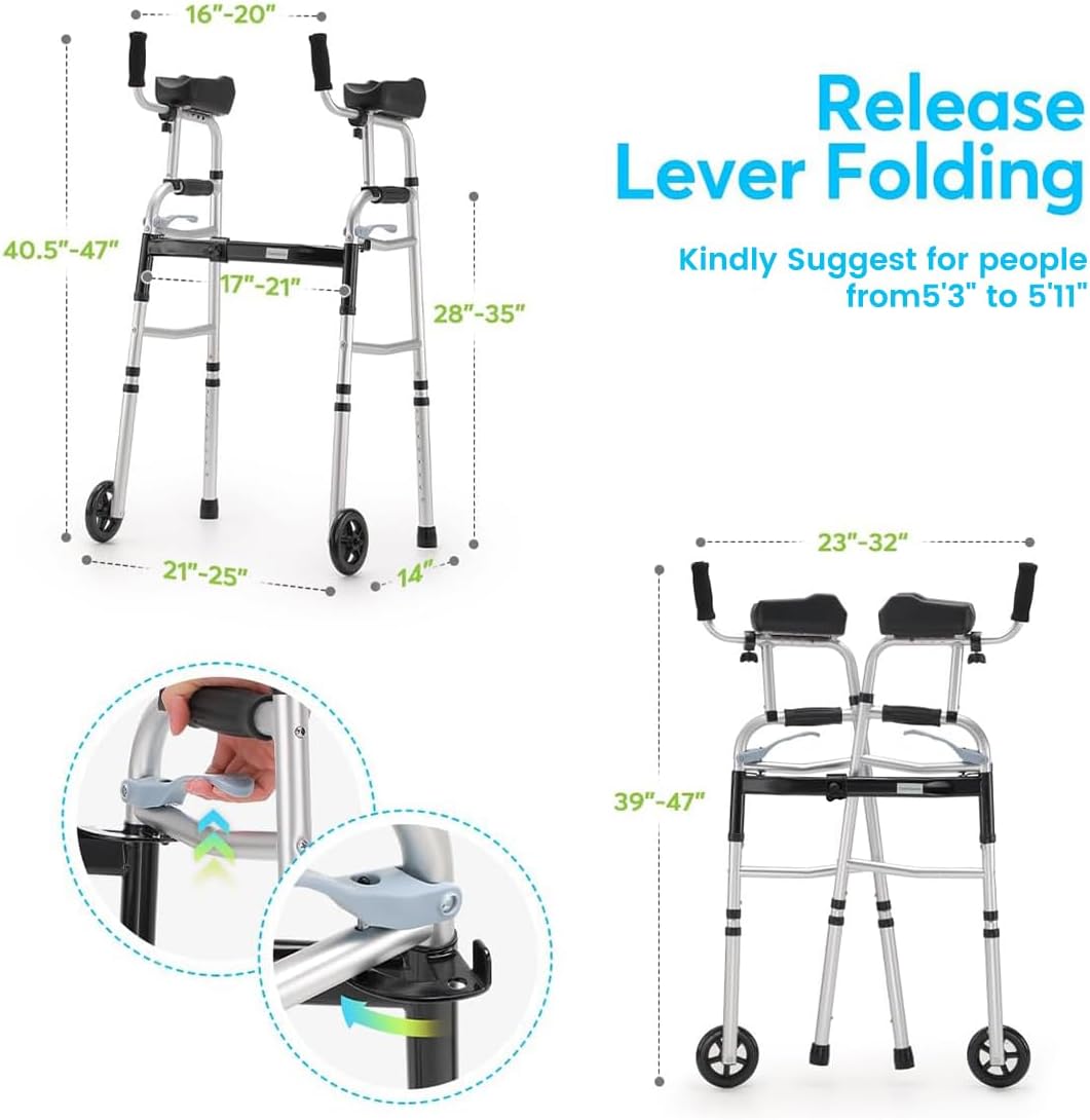 Platform Walker | 2 Arm Supports Oasis Space - AskSAMIE: Answers for Accessibility