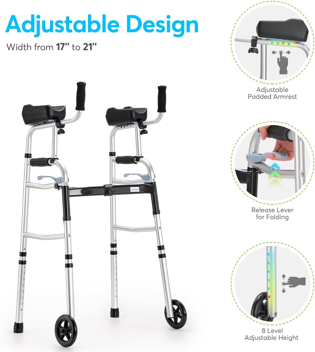 Platform Walker | 2 Arm Supports Oasis Space - AskSAMIE: Answers for Accessibility