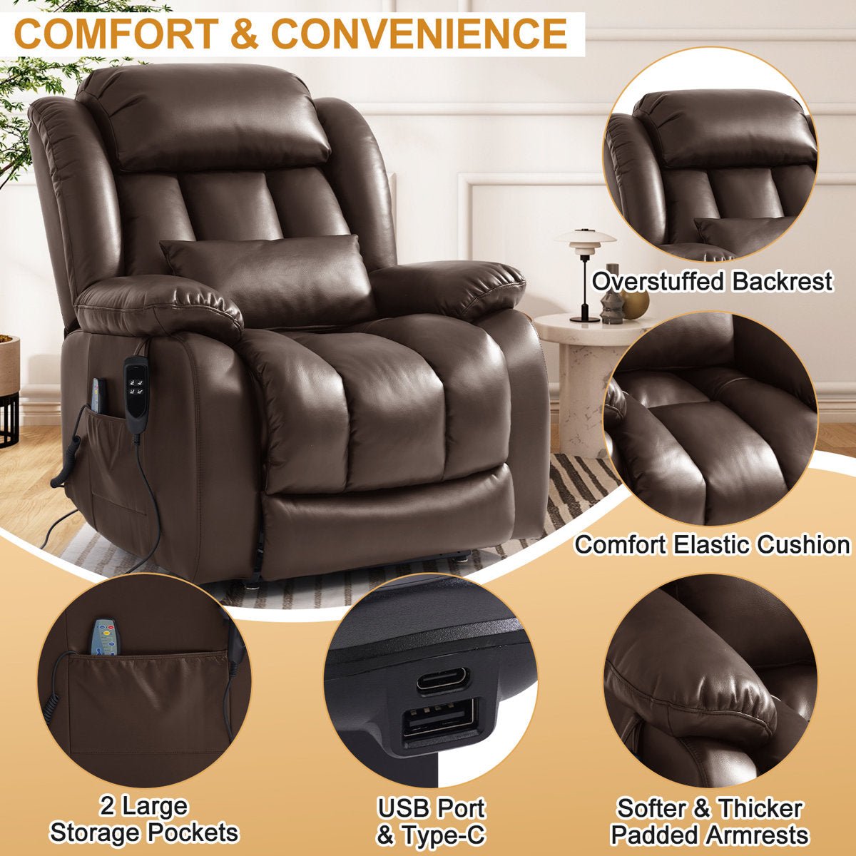 Power Lift Chair Recliner | Lay Flat | by Latitude Run AskSAMIE: Answers for Accessibility - AskSAMIE: Answers for Accessibility