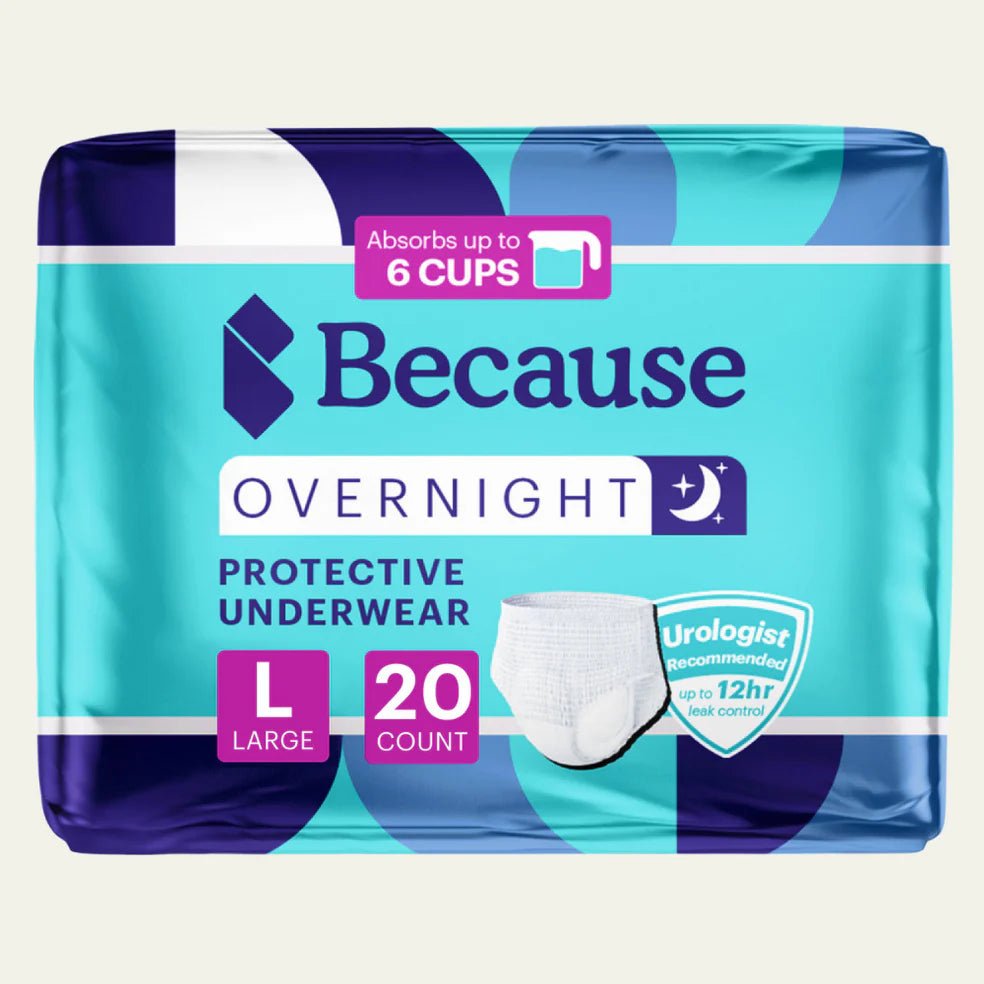 Premium Overnight Underwear for Women | High Absorbency Pull Ups Because Market - AskSAMIE: Answers for Accessibility
