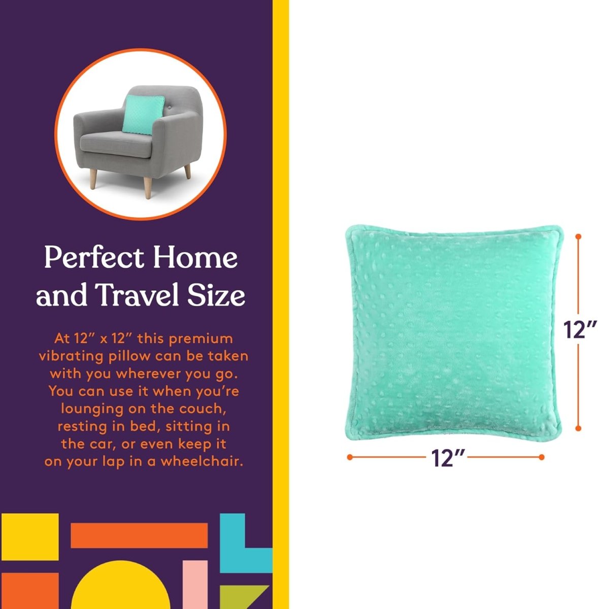 Pressure - activated Vibrating Massage Pillow AskSAMIE: Answers for Caregiving - AskSAMIE: Answers for Accessibility