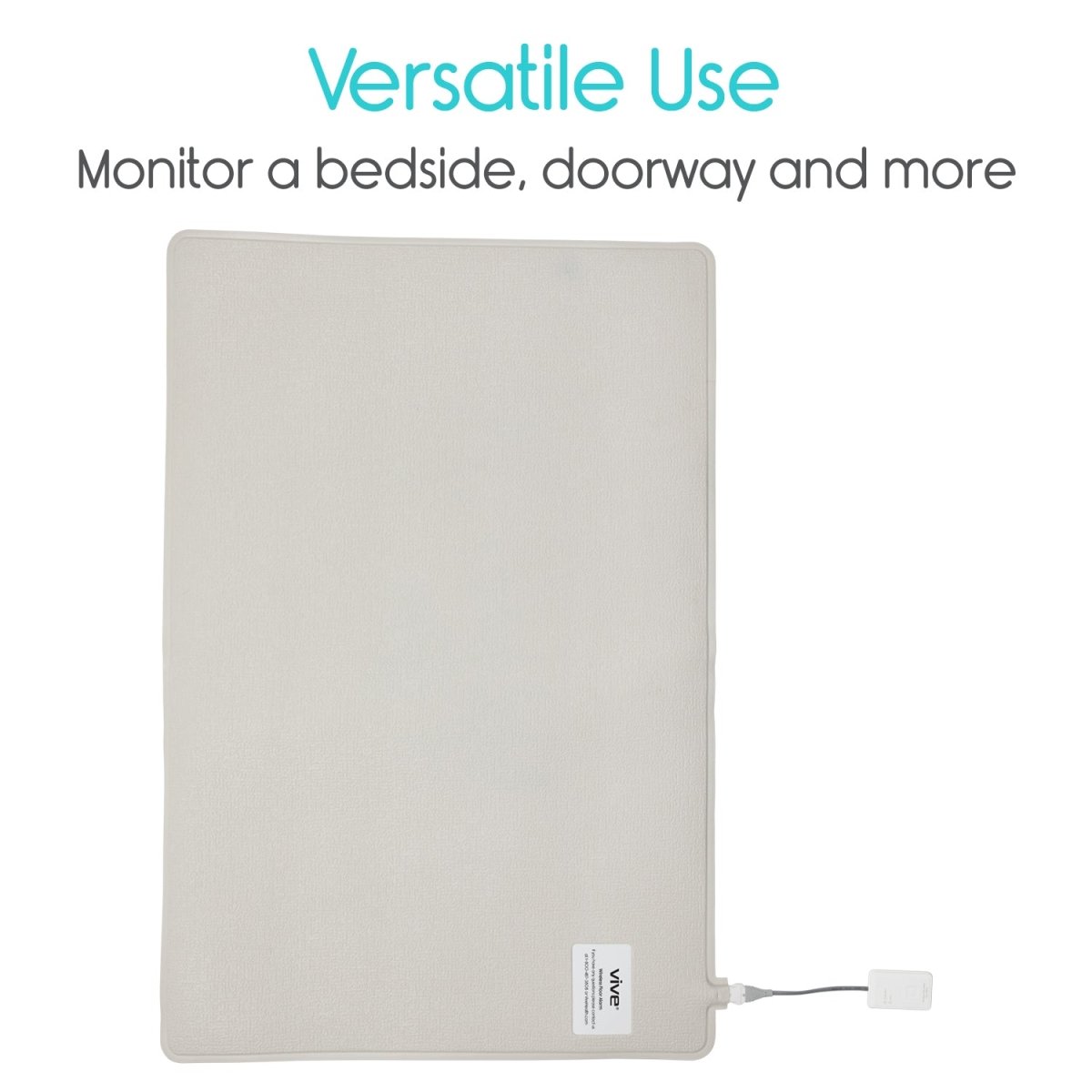 Pressure Mat With Chime Alarm For Caregivers | Deluxe - AskSAMIE: Answers for Accessibility