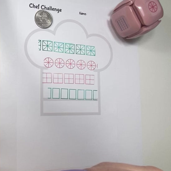 LegiLiner LegiCube Self-Inking Teacher Stamp - Math and Handwriting Lines Multi-Roller Stamp instruction video from AskSAMIE
