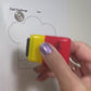 LegiLiner "Spaces" Self-Inking Teacher Stamp-1-inch Dashed Spaced Handwriting Lines Roller Stamp