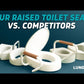 Raised Toilet Seat with Handles – Soft-Close, 3-Inch Riser for Seniors video