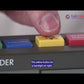 Video demonstrating the MedCenter talking medicine alarm clock, showing its up to four daily spoken reminders and large high-contrast display for seniors and people with low vision