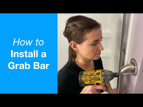 24" Grab Bar video