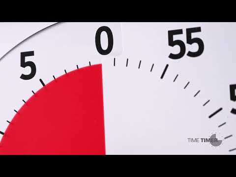 Time Timer Original 8" | Visual Countdown Timer for Focus, Routines & Time Awareness video