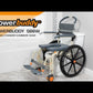 Roll-In Shower Wheelchair | ShowerBuddy SB6W video