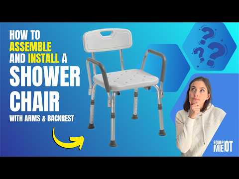 Shower Chair w/ Back & Arms video