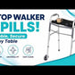 Walker Tray With Pockets video