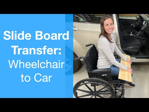 Wooden Transfer Slide Board video