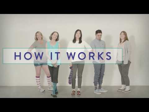 Solid Black (Cotton Compression Socks) video