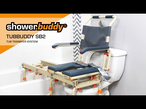Tub Buddy Shower Chair Over the Bath video