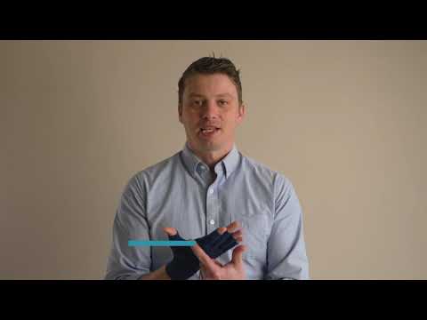 Compression Gloves by Grace & Able: Relief From Arthritis Grace & Able - AskSAMIE: Answers for Accessibility sizing guide video how to measure