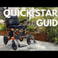 Lightweight Folding Power Wheelchair