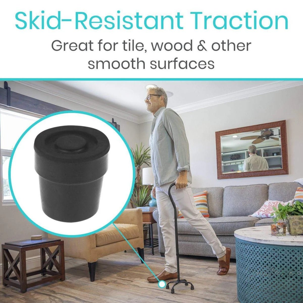 Quad Cane Replacement Tips Vive Health - AskSAMIE: Answers for Accessibility
