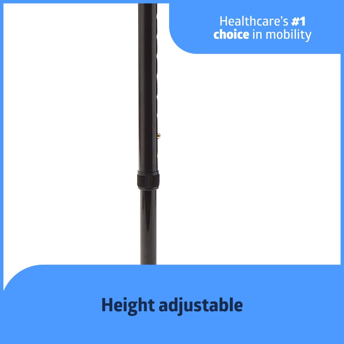 Quad Cane with Wide Base Medline - AskSAMIE: Answers for Accessibility