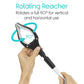 Foldable Reacher/Grabber Tool for Seniors picture of rotating claw from AskSAMIE