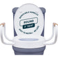 Raised Toilet Seat with Handles – Soft-Close, 3-Inch Riser for Seniors Lunderg - AskSAMIE: Answers for Accessibility