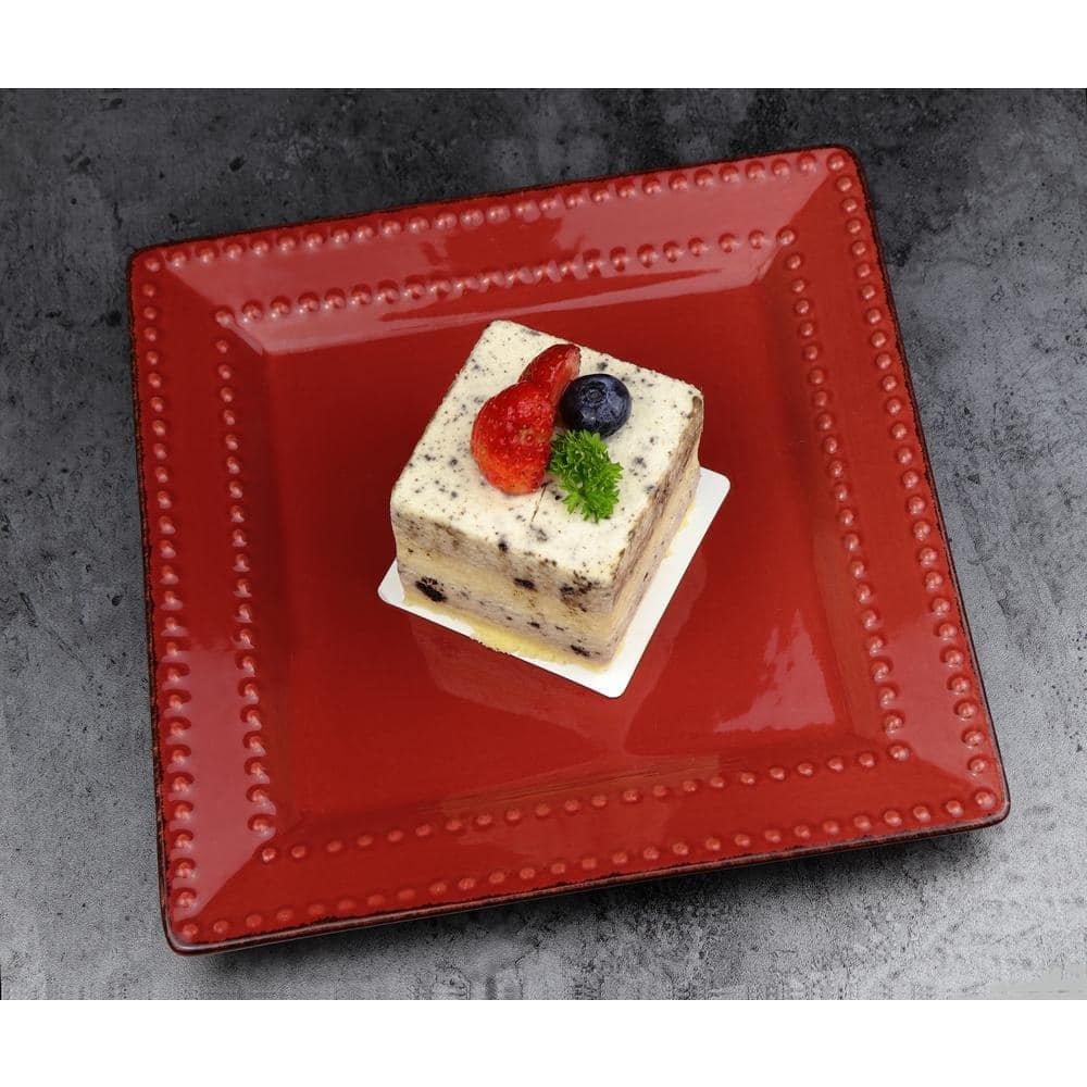 Red Tableware for Dementia (set of 4) AskSAMIE - AskSAMIE: Answers for Accessibility