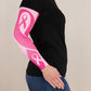 Ribbon Gradient Compression Arm Sleeve LympheDIVAs - AskSAMIE: Answers for Accessibility