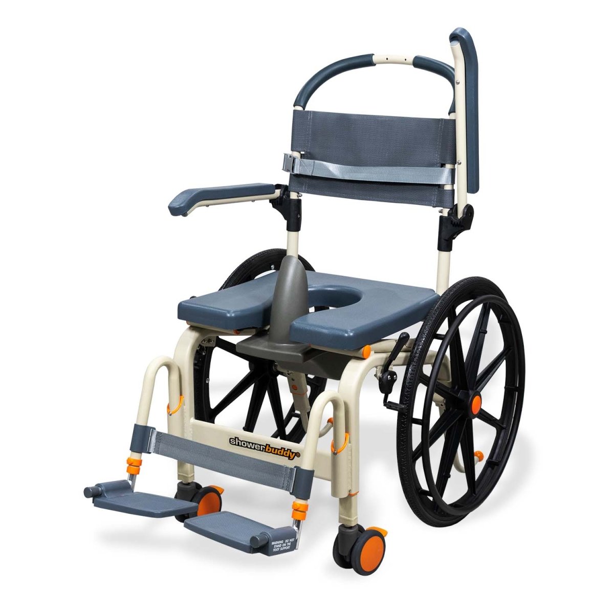 Roll - In Shower Wheelchair | ShowerBuddy SBC6 SolutionBased - AskSAMIE: Answers for Accessibility