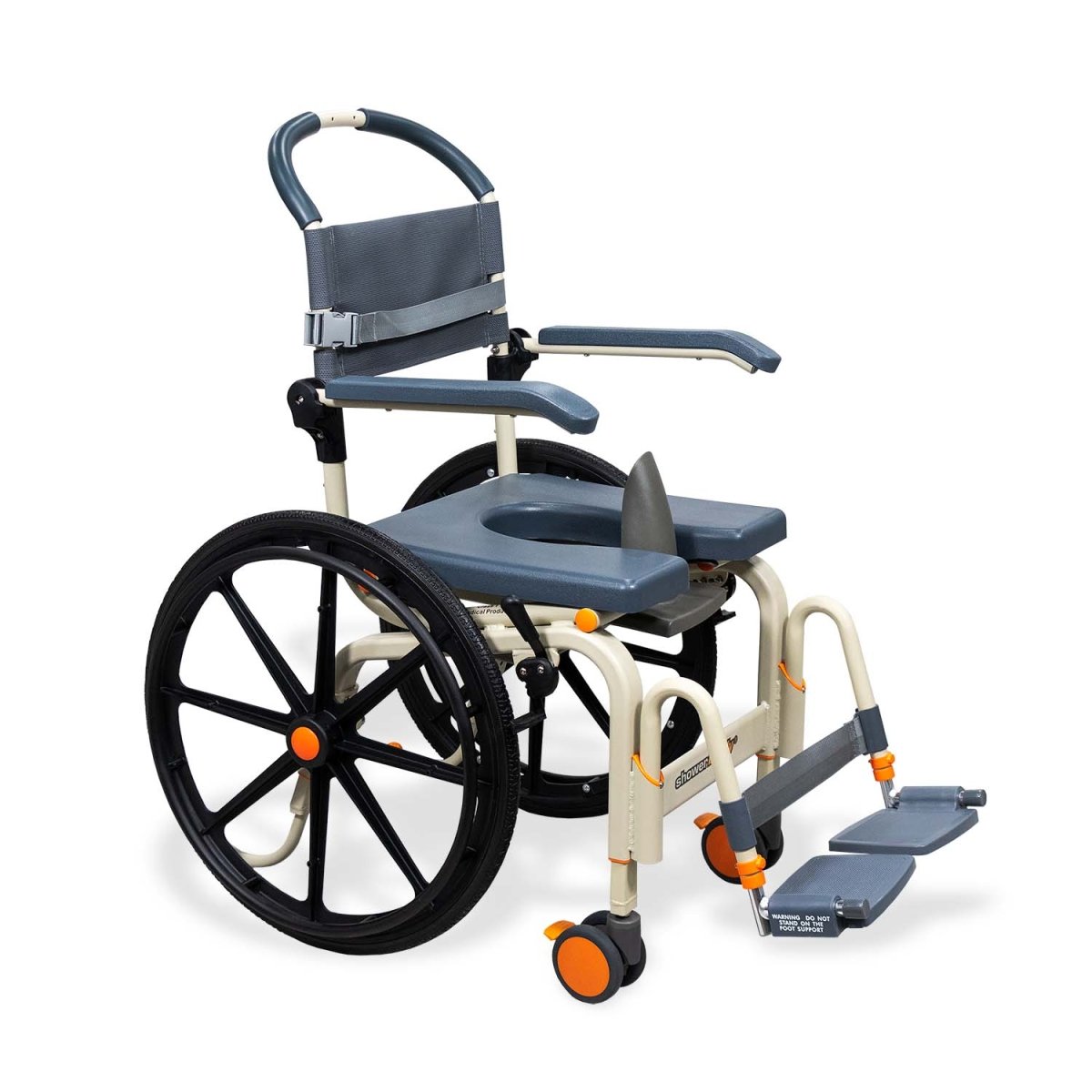 Roll - In Shower Wheelchair | ShowerBuddy SBC6 SolutionBased - AskSAMIE: Answers for Accessibility