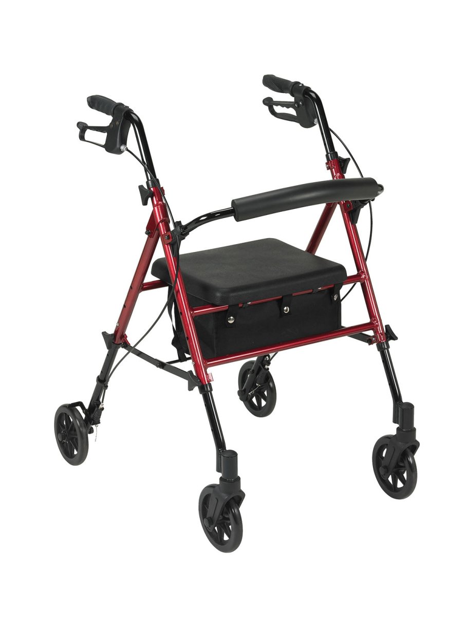 Rollator with 6" Wheels Fabrication Enterprises Inc - AskSAMIE: Answers for Accessibility
