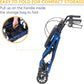 folded rollator