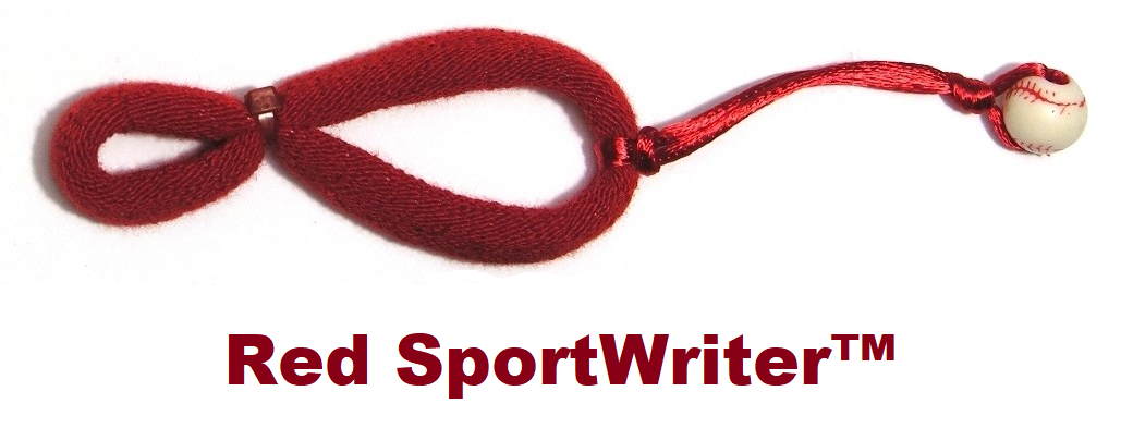 SportWriter - Red w/ Baseball