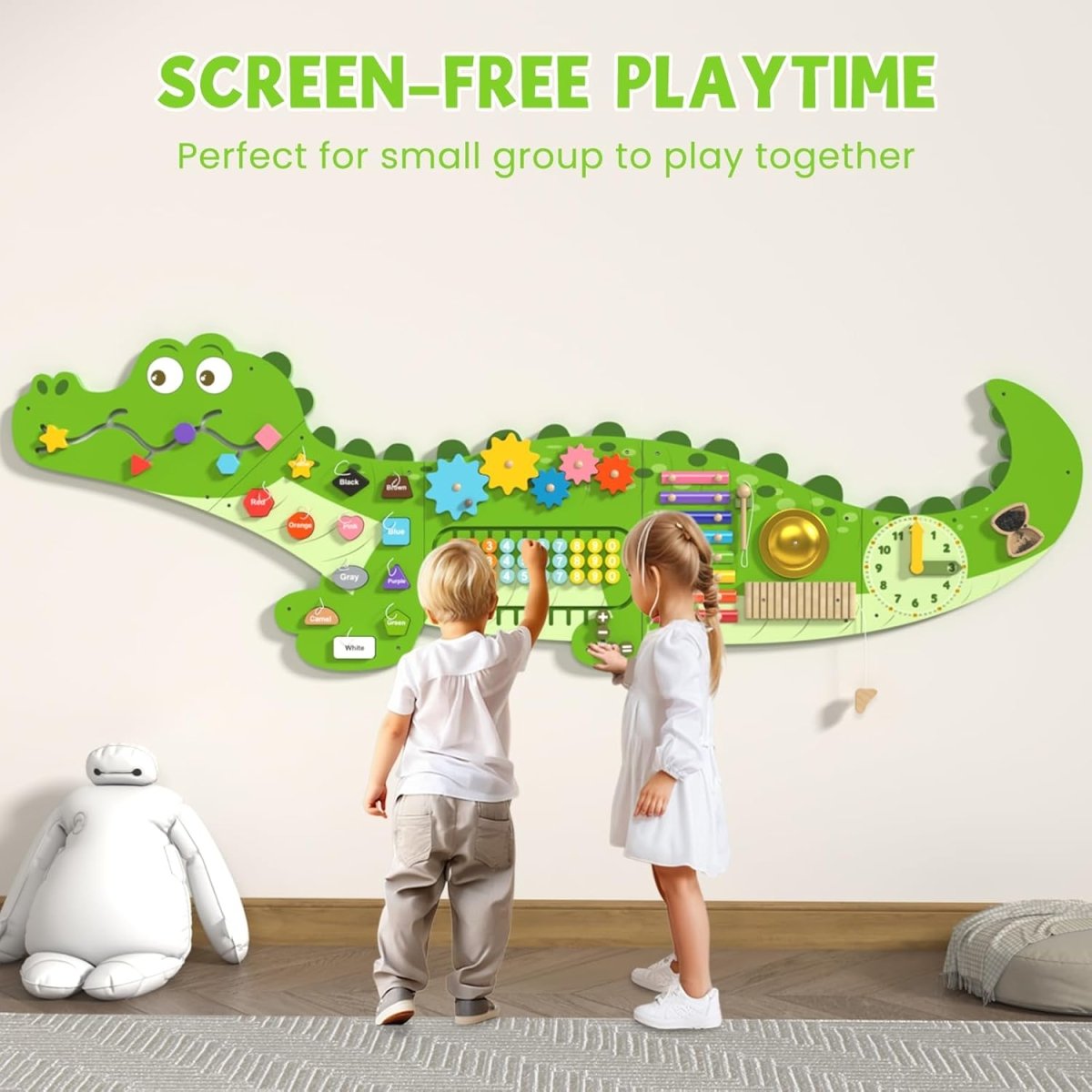Sensory Busy Board (Big Crocodile) AskSAMIE - AskSAMIE: Answers for Accessibility