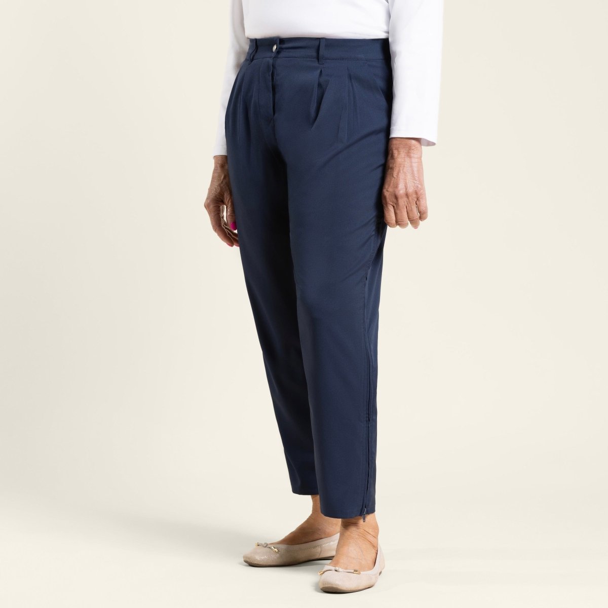 Signature Side - Zip Dress Pants for Women Joe & Bella - AskSAMIE: Answers for Accessibility