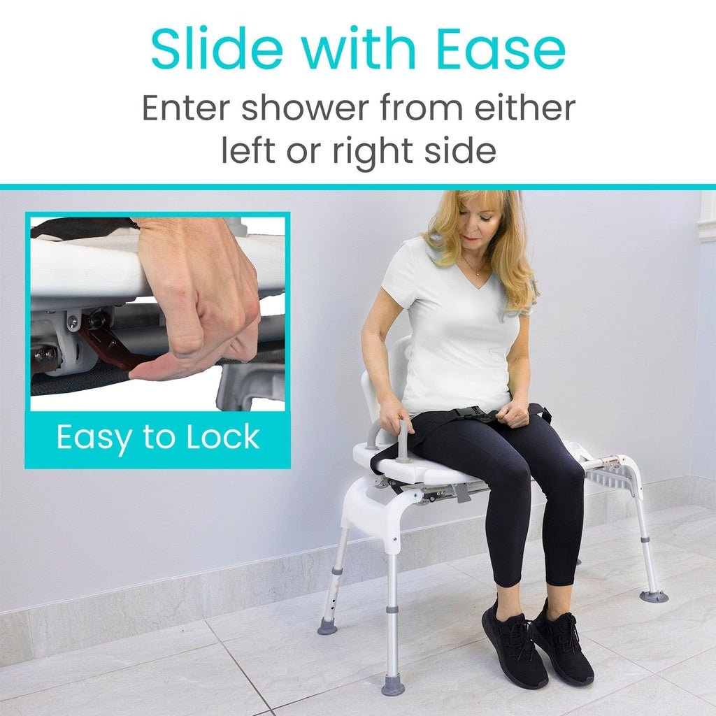 Sliding Transfer Bench Vive Health - AskSAMIE: Answers for Accessibility