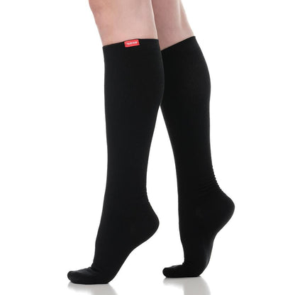 Solid Black (Cotton Compression Socks) VIM & VIGR - AskSAMIE: Answers for Accessibility