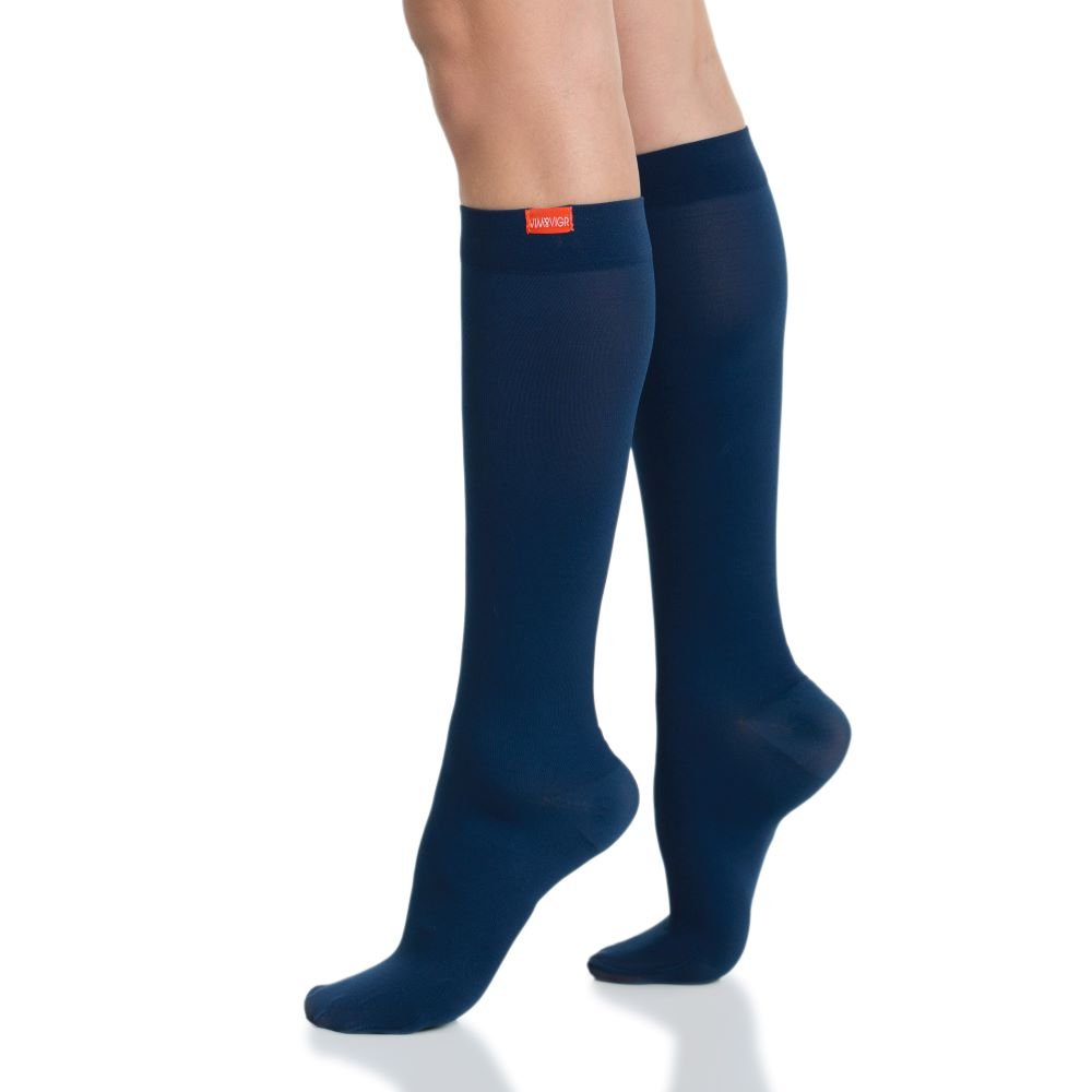 Solid (Moisture - Wick Nylon Compression Socks) VIM & VIGR - AskSAMIE: Answers for Accessibility