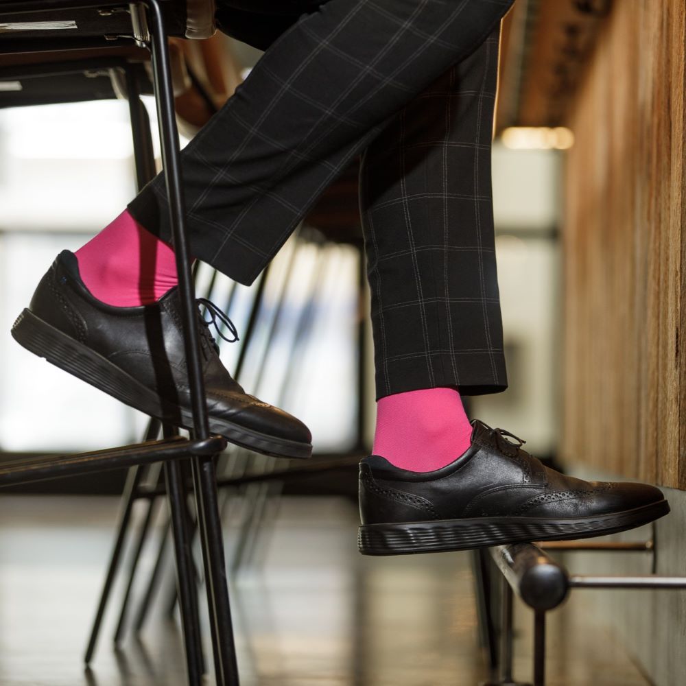 Solid (Moisture - Wick Nylon Compression Socks) VIM & VIGR - AskSAMIE: Answers for Accessibility