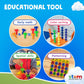 various ways of playing with the Stacking Pegboard Set from AskSAMIE