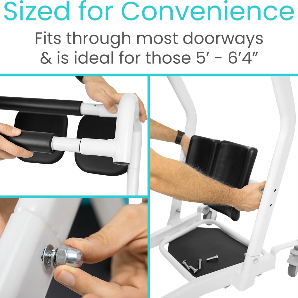 Stand Assist Transport Lift | Sara Steady alternative Vive Health - AskSAMIE: Answers for Accessibility