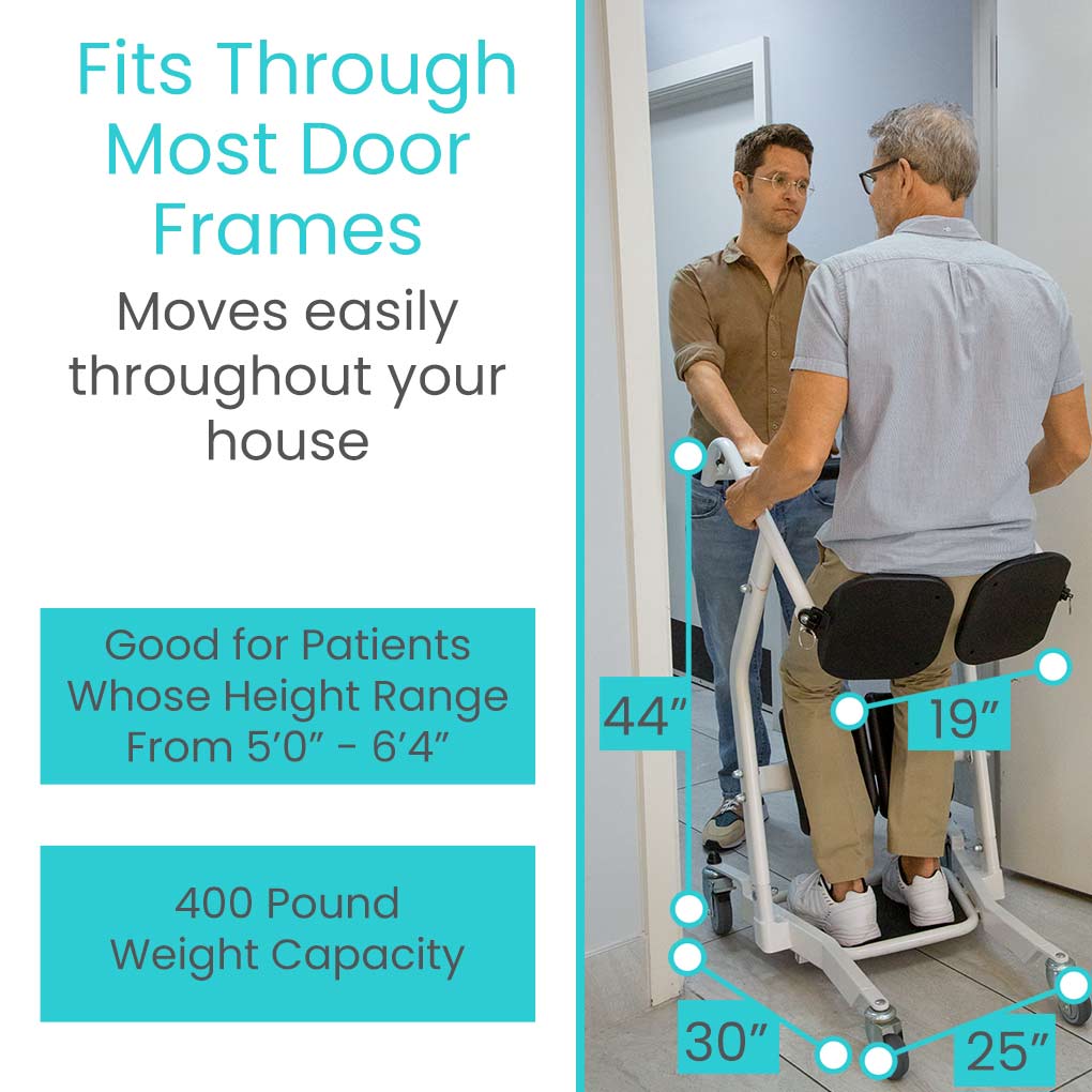 Stand Assist Transport Lift | Sara Steady alternative Vive Health - AskSAMIE: Answers for Accessibility