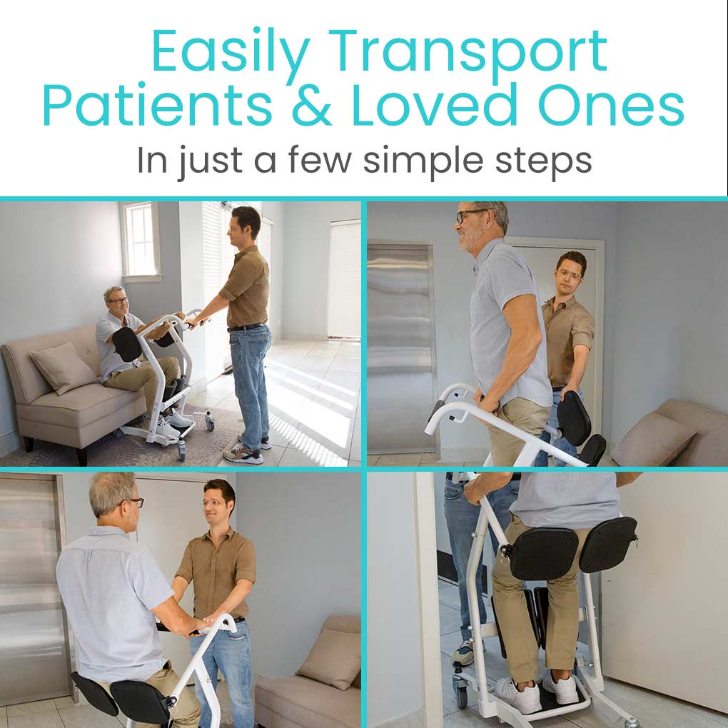 Stand Assist Transport Lift | Sara Steady alternative Vive Health - AskSAMIE: Answers for Accessibility