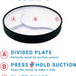 Stay n Eat Plate | Non slip, suction, scoop plate for easier eating Stay ware - AskSAMIE: Answers for Accessibility