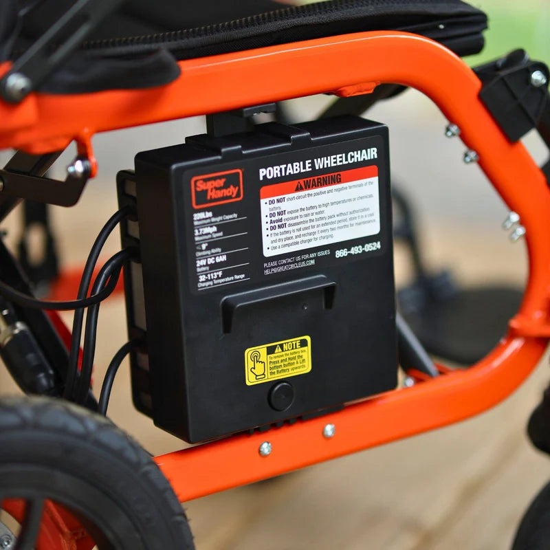Lightweight Folding Power wheelchair battery from AskSAMIE