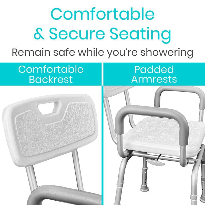 Swivel Shower Chair Vive Health - AskSAMIE: Answers for Accessibility