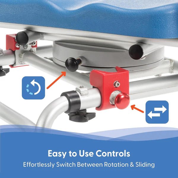 Swivel & Sliding Transfer Bench w/ Arm Rests Journey Health & Lifestyle - AskSAMIE: Answers for Accessibility