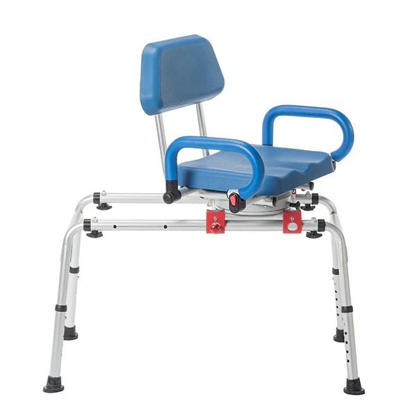 Swivel & Sliding Transfer Bench w/ Arm Rests Journey Health & Lifestyle - AskSAMIE: Answers for Accessibility